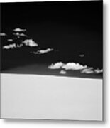 Coral Pink Sands State Park Abstract Bw X104 Metal Print