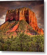 Courthouse Rock Metal Print