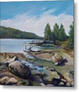 Cove Daze Metal Print