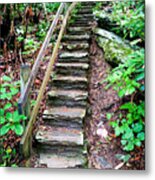 Crabtree Falls Hiking Trail Metal Print