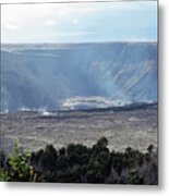 Crater Kilauea Metal Print