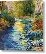 Creekside Tranquility Metal Print