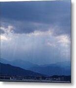 Crepuscularrays Metal Print