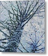 Crowned With Ice Metal Print