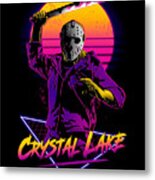 Crystal Lake - Friday The 13th Metal Print
