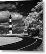 Curving Path To The Bodie Lighthouse Metal Print