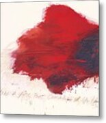 Cy Twombly - Fifty Days At Iliam. The Fire That Consumes All Before It Metal Print