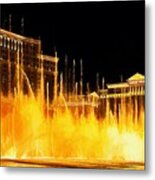 Dancing Water Metal Print