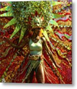 Sun Dance - Carnival, Trinidad And Tobago Metal Print