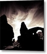 Dark Arch Metal Print