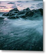 Dark Surf Metal Print