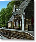 Darley Dale Station Metal Print