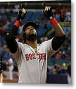 David Ortiz And Matt Moore Metal Print