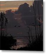 Dawn Cloud Cover Metal Print