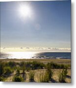 Dawn Over The Surf Metal Print