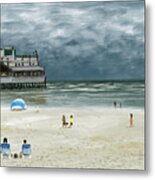 Daytona Beach Storm Metal Print