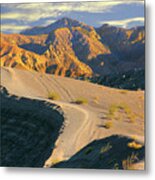 Death Valley At Sunset Metal Print