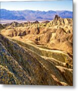 Death Valley Desert Hills Metal Print
