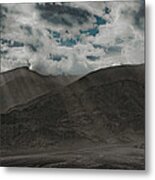 Deathvalley Sunbeams Metal Print