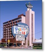 Desert Inn Casino Las Vegas In The Afternoon 1968 Metal Print