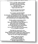Desiderata By Max Ehrmann - Literary Print 7 - Go Placidly Amid The Noise And The Haste Metal Print