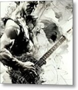 Diver Down - Eddie Van Halen Metal Print