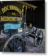 Doc Randall's Ole Medicine Show Carriage Metal Print
