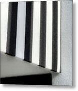 Door And Canopy Illusion Metal Print