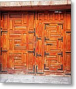 Doors In San Miguel De Allende 2 Metal Print