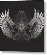 Dragon Crest Metal Print