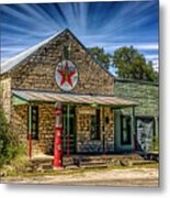 Driftwood Texas Store Metal Print