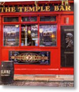Dublin Temple Bar - Vertical Metal Print