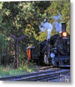 Durango And Silverton Locomotive 473 Metal Print