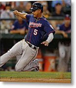 Dustin Ackley, Eduardo Escobar, And Brian Dozier Metal Print