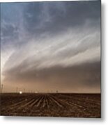 Dusty Supercell Storm Metal Print