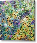 Early Fall Floral Metal Print