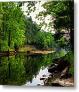Early Morning On South Fork Metal Print