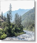 Early Morning On The River Metal Print