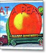Eat A Peach 1972 Abb Metal Print