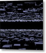 Edge Of Technology Metal Print