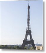 Eiffel Tower And Trocadero Metal Print