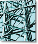 Electricity Grid Metal Print