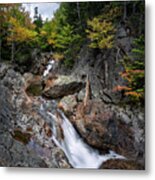 Ellis River Autumn Metal Print