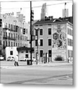 Elm And Central Metal Print