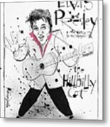 Elvis Presley Metal Print