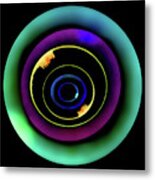 Endless Circles Metal Print