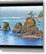 Enduring Rocks Metal Print