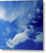 Equivalents Of Clouds 001 Metal Print