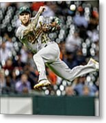 Evan Gattis And Brett Lawrie Metal Print