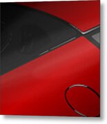 Evora X Design Great British Sports Cars - Red Metal Print